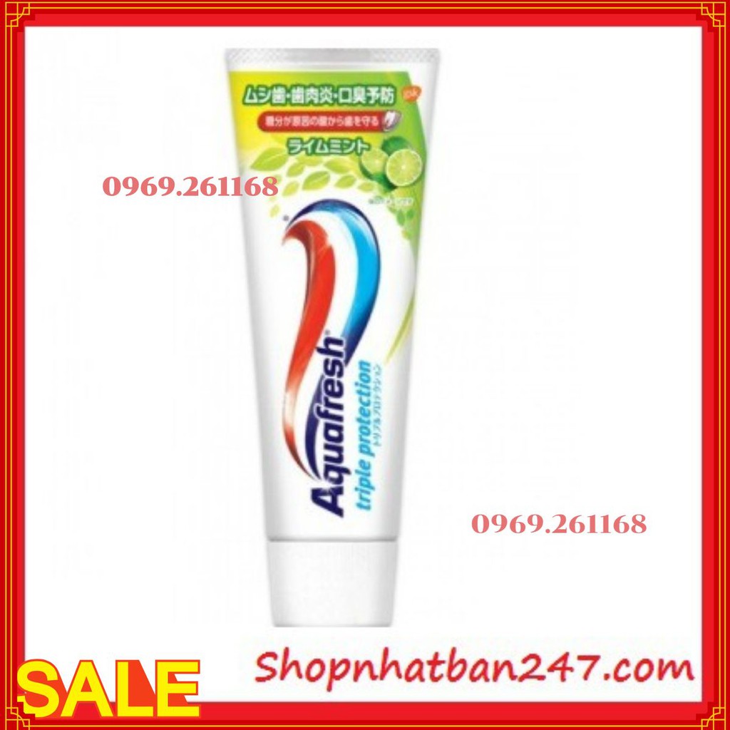 Kem đánh răng Aquafresh chanh 140g - 100% Authentic