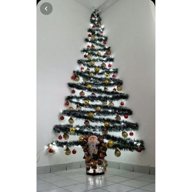 Dây thông dây chồn to đẹp trang trí noel giáng sinh