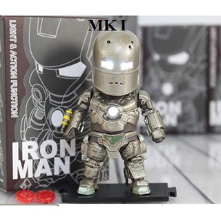 Mô hình iron man LED 6 mẫu (bộ 2)