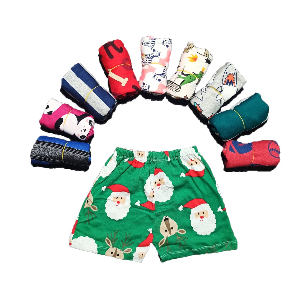 Quần Chục Đùi Cotton Chất Đẹp Cho Bé Trai Bé Gái Từ 7 - 18Kg