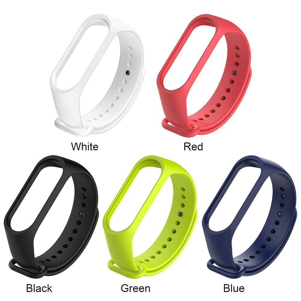 Dây Đeo Silicone Cho Đồng Hồ Thông Minh Xiaomi Miband 3 4