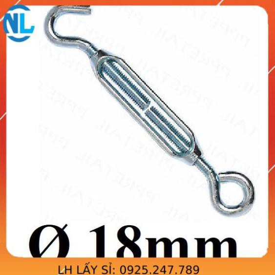10 Tăng đơ dây cáp Ø [ 18mm ] cáp thép giá sỉ