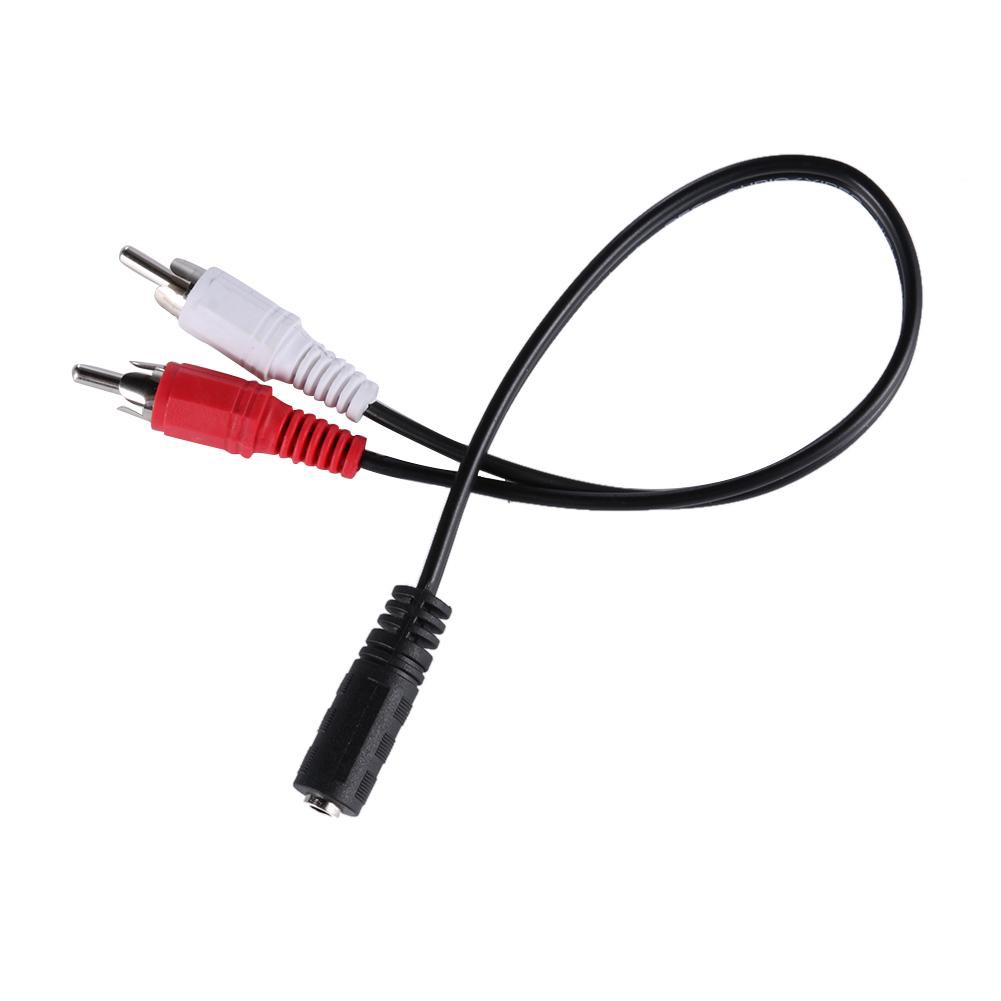 Dây cáp chuyển đổi âm thanh AUX 3.5mm sang 2 cổng RCA