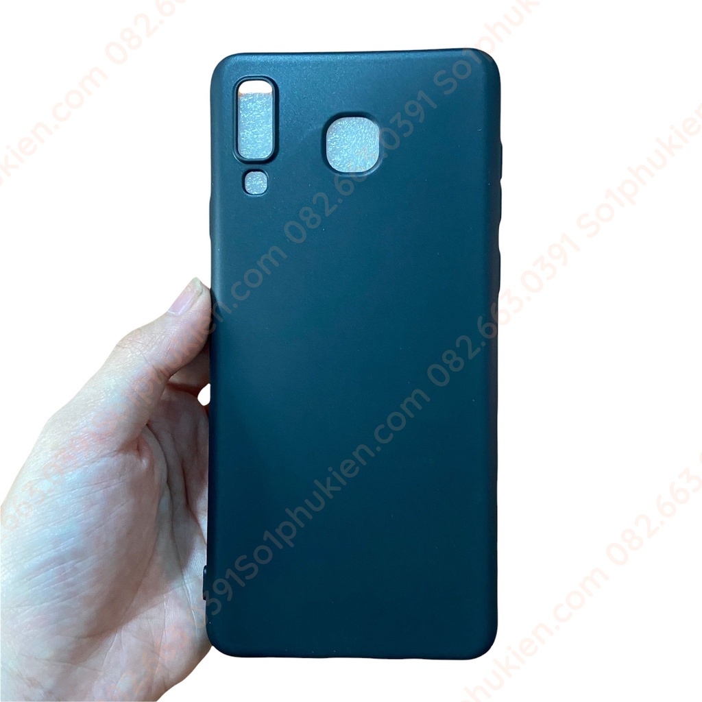 Ốp lưng Samsung A8 Star A9 Star dẻo đen trơn bền đẹp