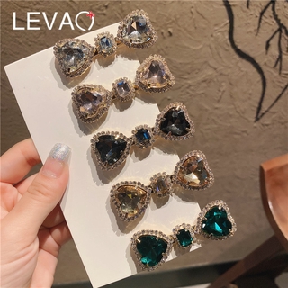 Kẹp Tóc Hình Nơ Đính Đá Lấp Lánh Phong Cách Hàn Quốc