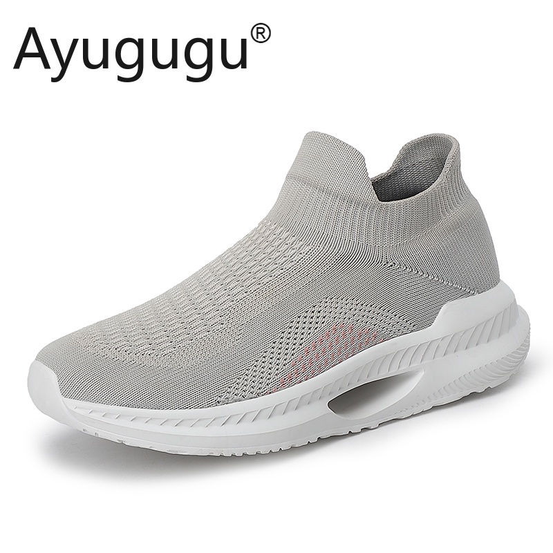 Giày Thể Thao Thoáng Khí Màu Xám size 35-45 Thời Trang Cho Cặp Đôi