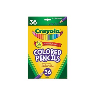 Bút chì 36 màu dạng dài CRAYOLA 684036