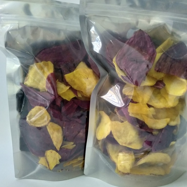 300g khoai lang sấy mật mix vàng và tím