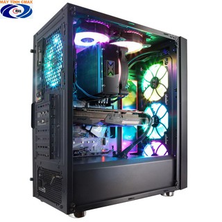 Vỏ Case XIGMATEK ARIES (EN40438) Black (ko Fan LED)