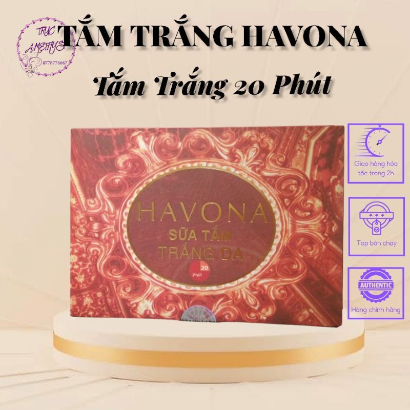 TẮM TRẮNG HAVONA 20 PHÚT