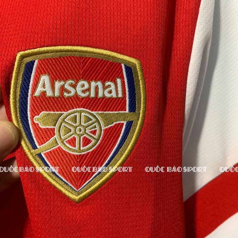 Arsenal đỏ mùa giải 2013/14- Bộ áo bóng đá bản Fan vải Thái cao cấp