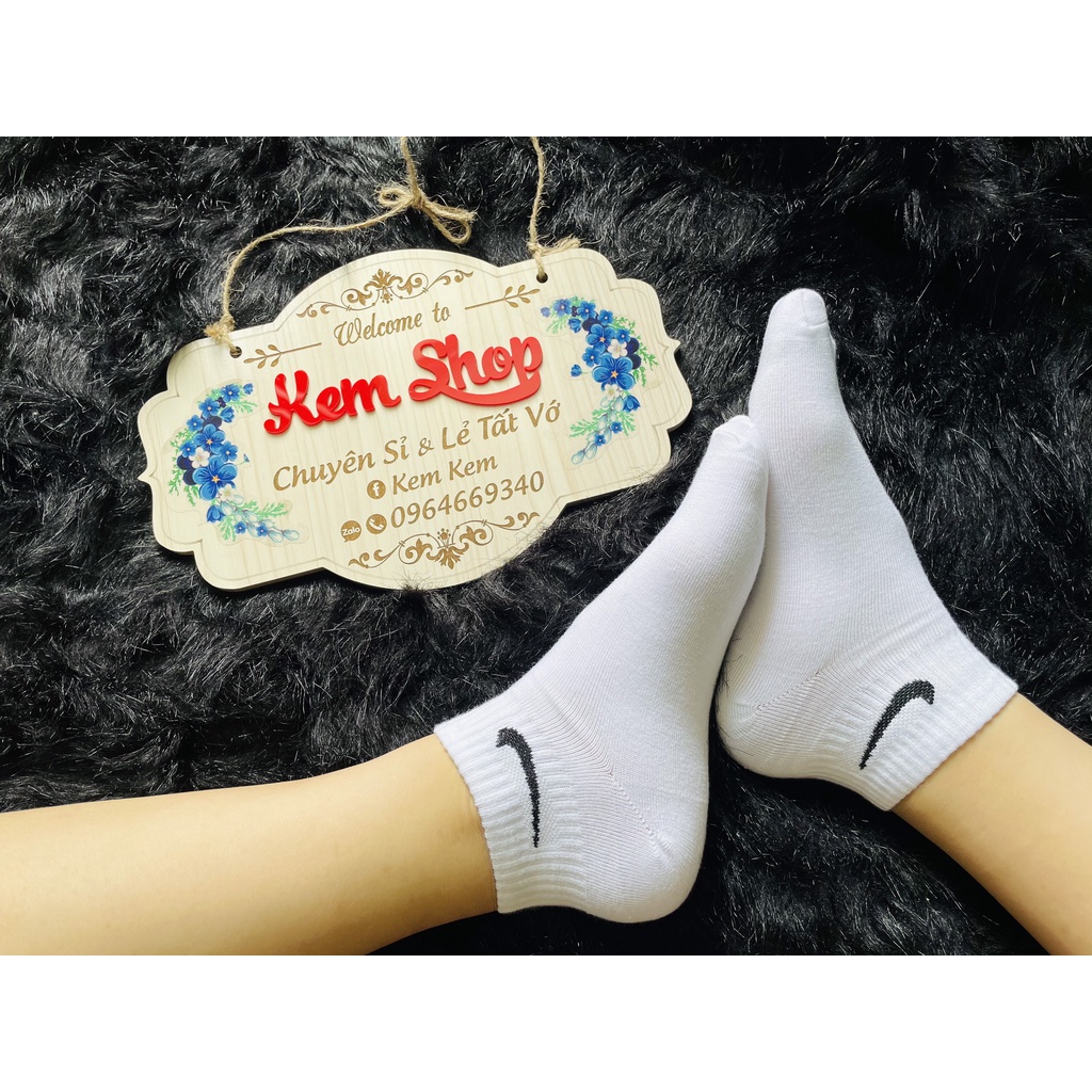 Tất Thể Thao Nike CỔ NGẮN 10-12cm