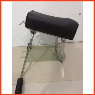 Ghế ngồi xe máy 💖 Xe Số, Yên Nệm, Không Tựa,Có Gác Chân,An Toàn Cho Bé