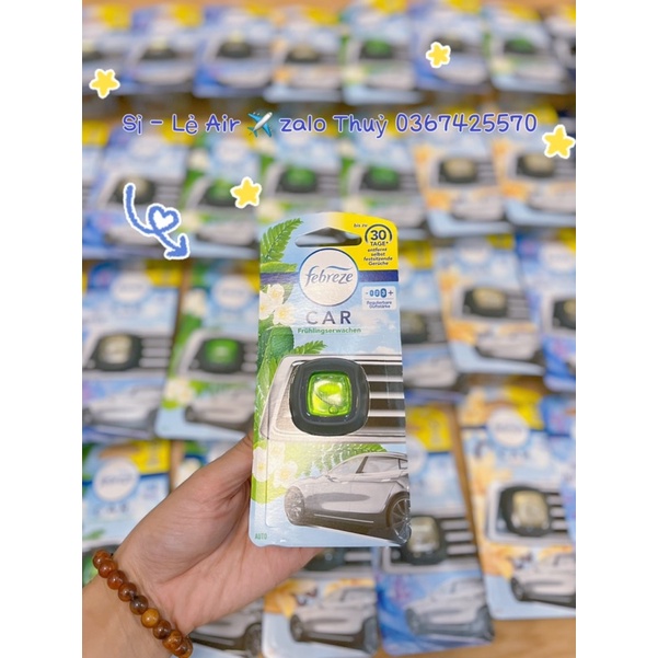 (Air bill) Nước hoa ô tô Febreze Car của Đức