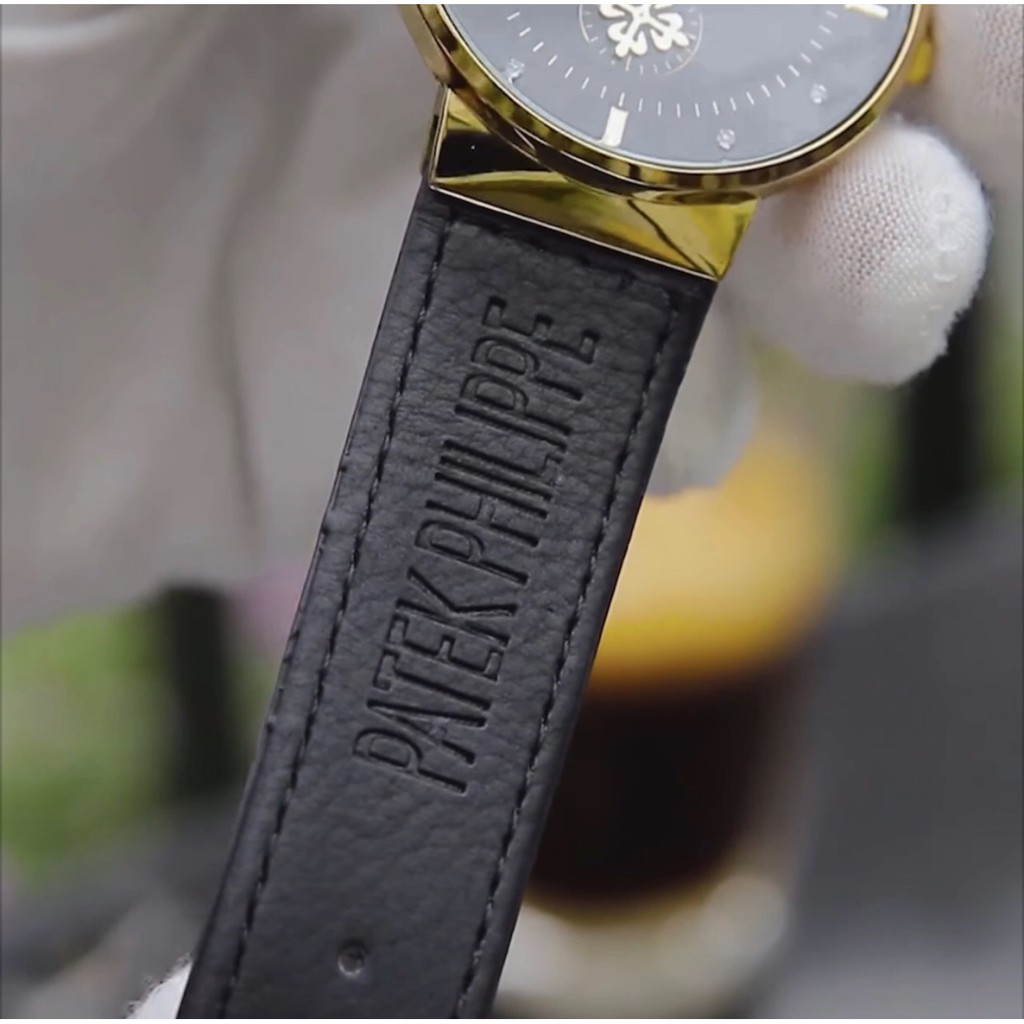 đồng hồ nam Patek Philippe - mặt kính chống xước size 40mm