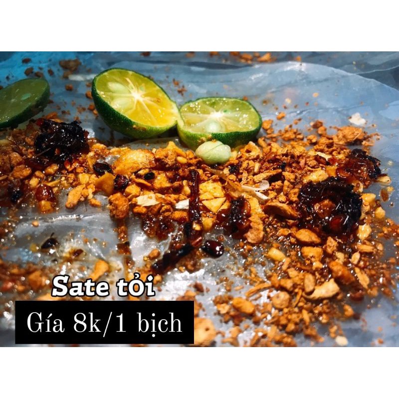 [PRE-ORDER] Bánh tráng sate tỏi phơi sương bánh miếng