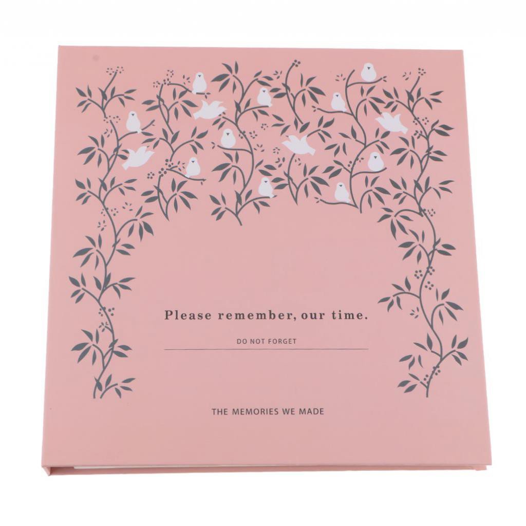 Album Ảnh / Sổ Lưu Niệm Kèm 25 Tờ Giấy In Hình Thủ Công DIY