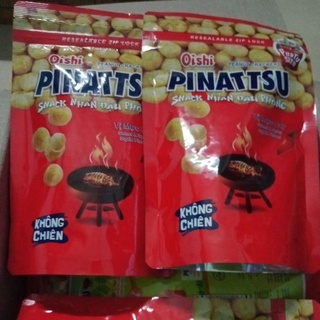 Snack nhân đậu phộng vị mực cay Pinatsu gói 85g