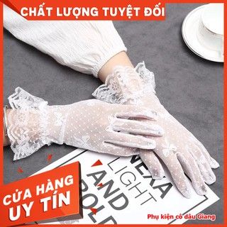<TP>Găng tay cô dâu . Găng tay thời trang . Găng tay tiệc