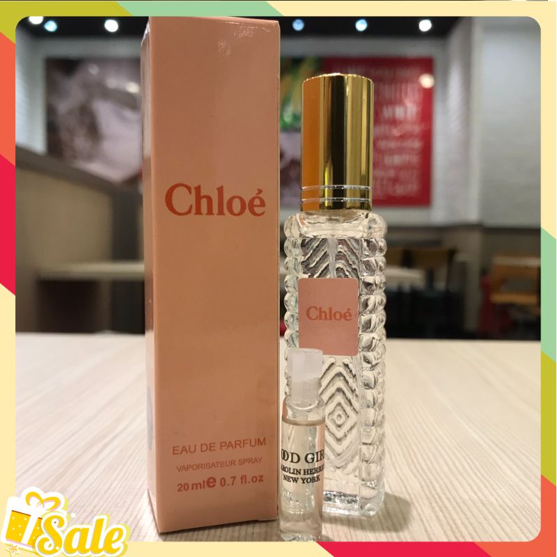 Nước Hoa mini, Nước Hoa Chloe EDP 20ml 6D Nước Hoa Nữ Thơm Lâu 12h, Mùi Hương Sang Trọng | Thế Giới Skin Care