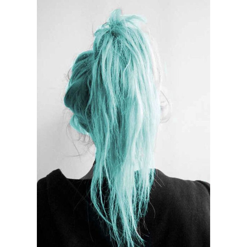 Combo nhuộm tóc màu xanh mint (kèm trợ nhuộm, găng tay)