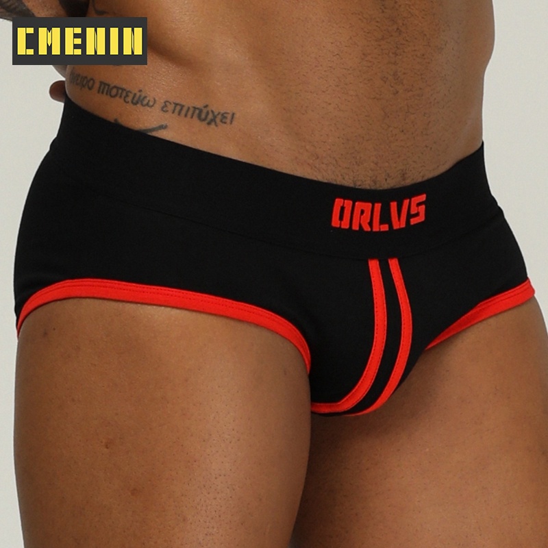 CMENIN Quần lót bằng cotton kẻ sọc thời trang cho nam