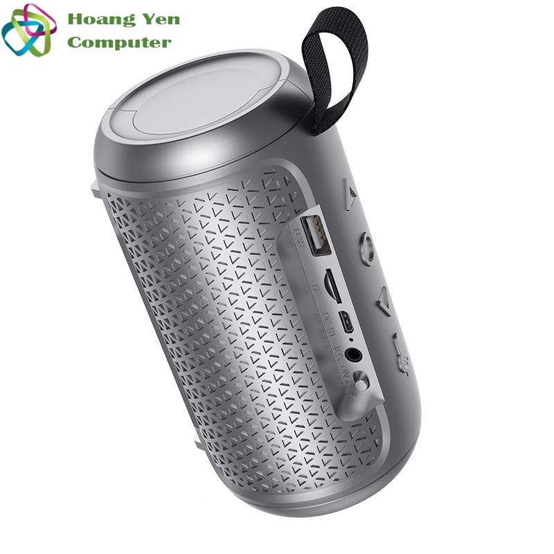 Loa Bluetooth HOCO DS03 V5.0 Âm Thanh Lớn Rõ, Tích Hợp Đèn Pin - BH 1 Năm - Hoàng Yến Computer
