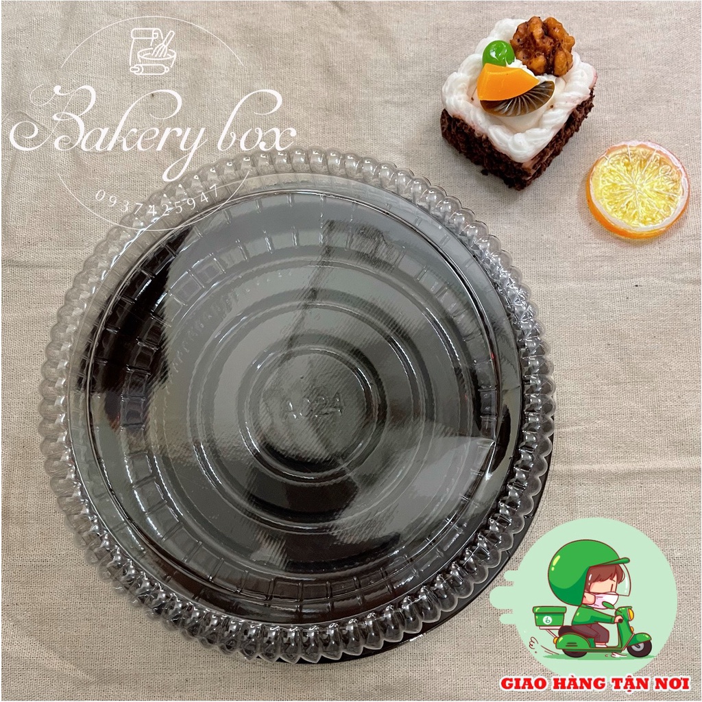 Set 20 | A024 Đựng Bánh Size 20cm Bông Lan Trứng Muối - Tiramisu