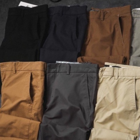 Quần kaki nam SlimFit ôm vừa không ôm sát với chất kaki co giãn dễ chịu thoải mái đẹpcháyhàng vài mã ạ QKZR1