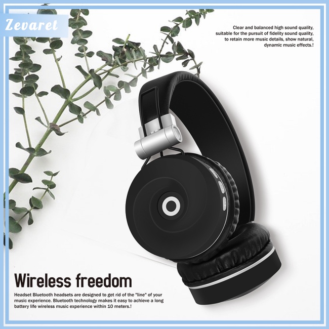 Tai Nghe Bluetooth 5.0 Không Dây Gấp Gọn Zevaret MH9 Cho IPad Điện Thoại