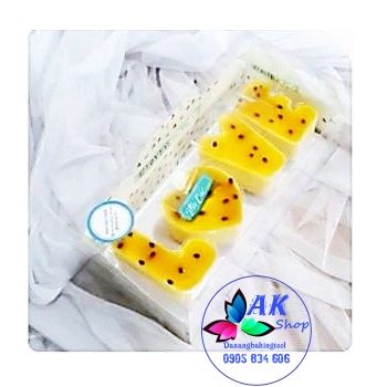 SET 10 BỘ HỘP CHỮ LOVE & IOU ĐỰNG BÁNH MOUSSE