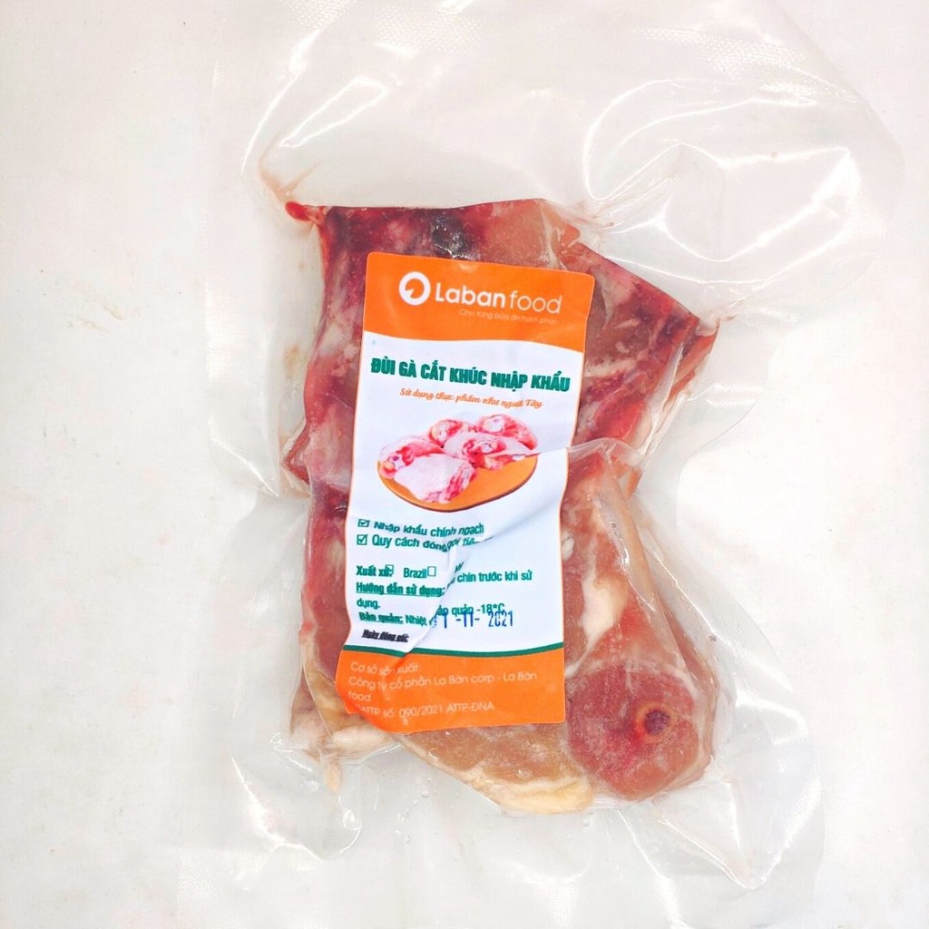 - Đùi gà mềm nhập khẩu cắt khúc - Túi 300g