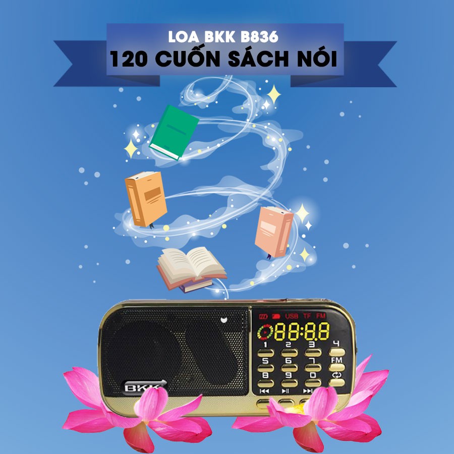 Loa Đài Pháp Thoại, Nghe Pháp Hãng BKK 120 Cuốn Sách Nói