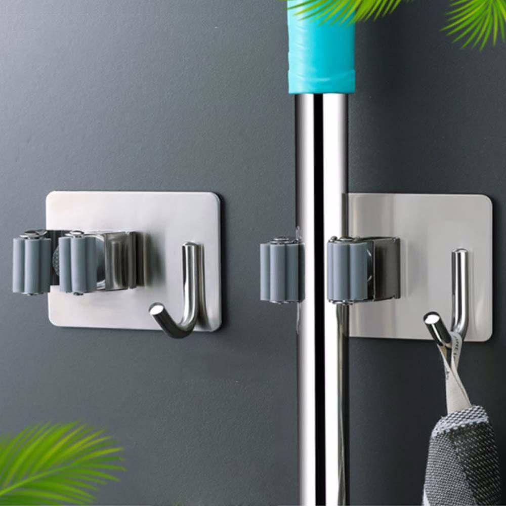 Giá Đỡ Cây Lau Nhà Tiết Kiệm Không Gian Bằng Thép Không Gỉ