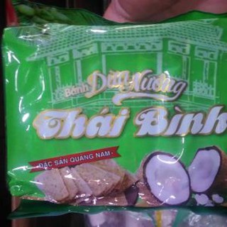 Combo 10 Bánh dừa nướng Quảng Nam - hiệu Thái Bình (180g/gói)