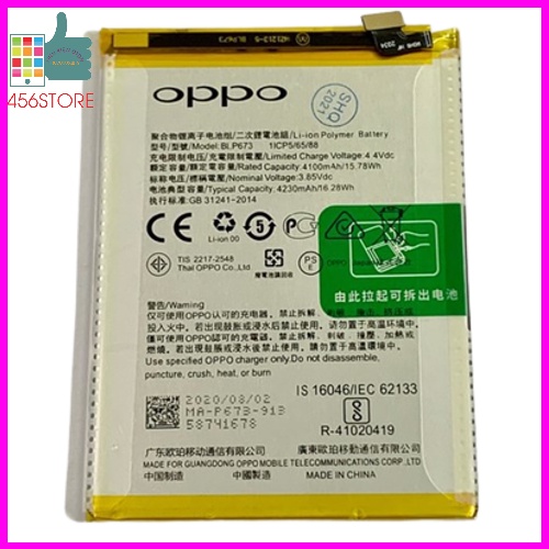 PIN OPPO A5S / A3S / A12 / A12E / REALME 2 / REALME 3 / REALME C1 BLP637,DL4230MAH / BẢO HÀNH 12 THÁ