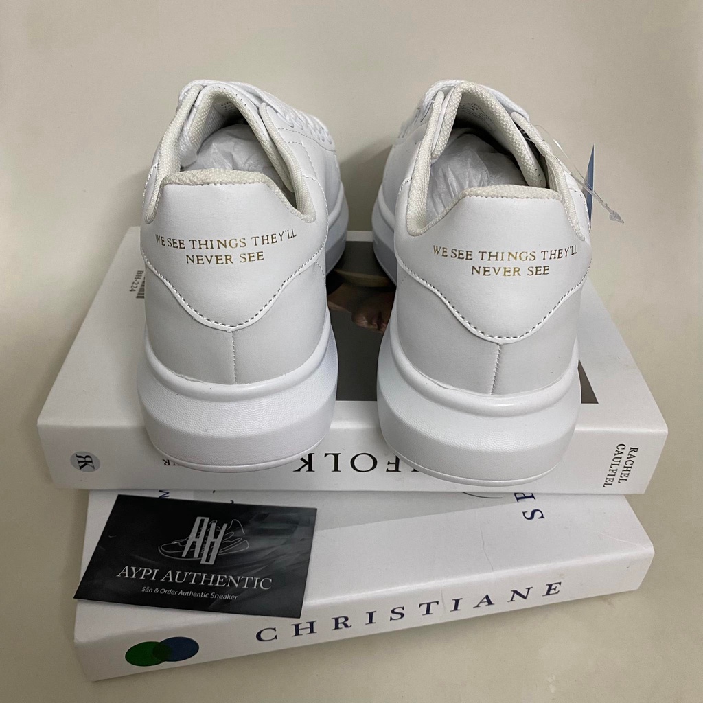 Giày thể thao DOMBA HIGH POINT WHITE/WHITE H9115