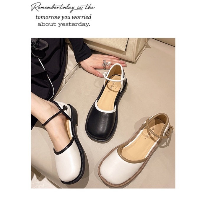 Giày Mary Bít Mũi Hậu Khoét Thời Trang Siêu Hót MLA57