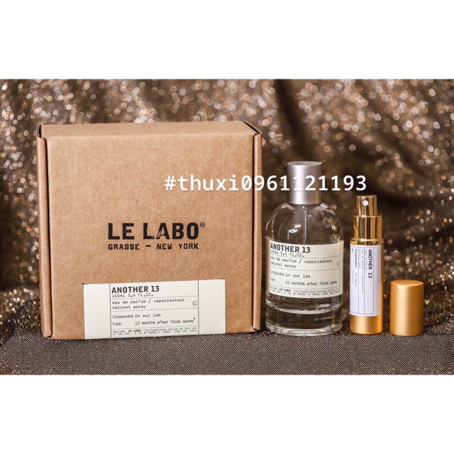 [AUTHENTIC] Nước hoa Unisex Le Labo AnOther 13 (Chiết 10ml)
