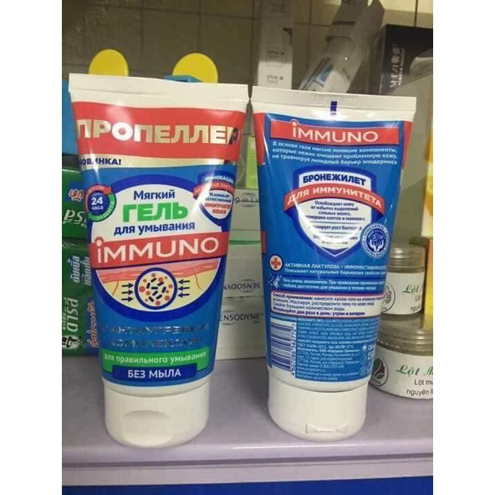 Sữa Rửa Mặt Ngừa Mụn Immuno Dạng Gel Của Nga | BigBuy360 - bigbuy360.vn