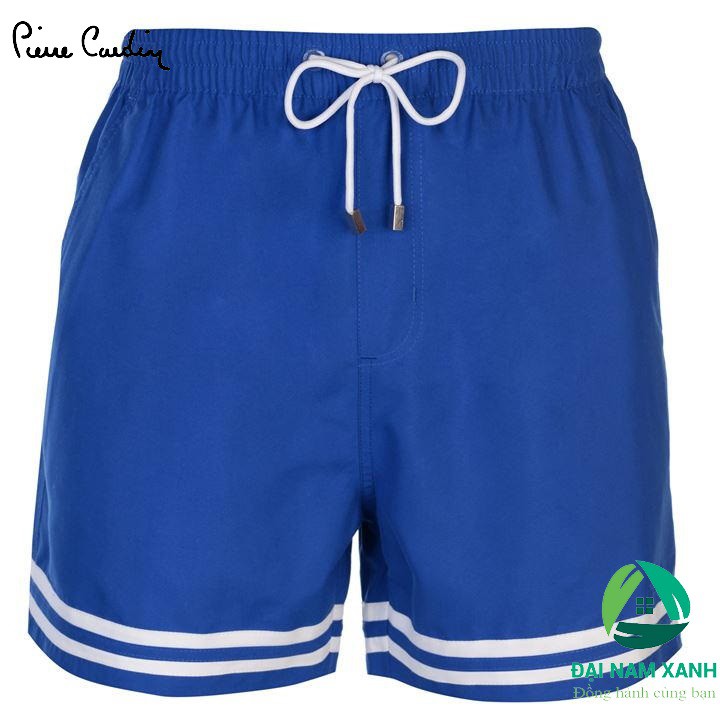 Quần bơi nam Pierre Cardin Stripe (màu Cobalt) - Hàng size châu Âu