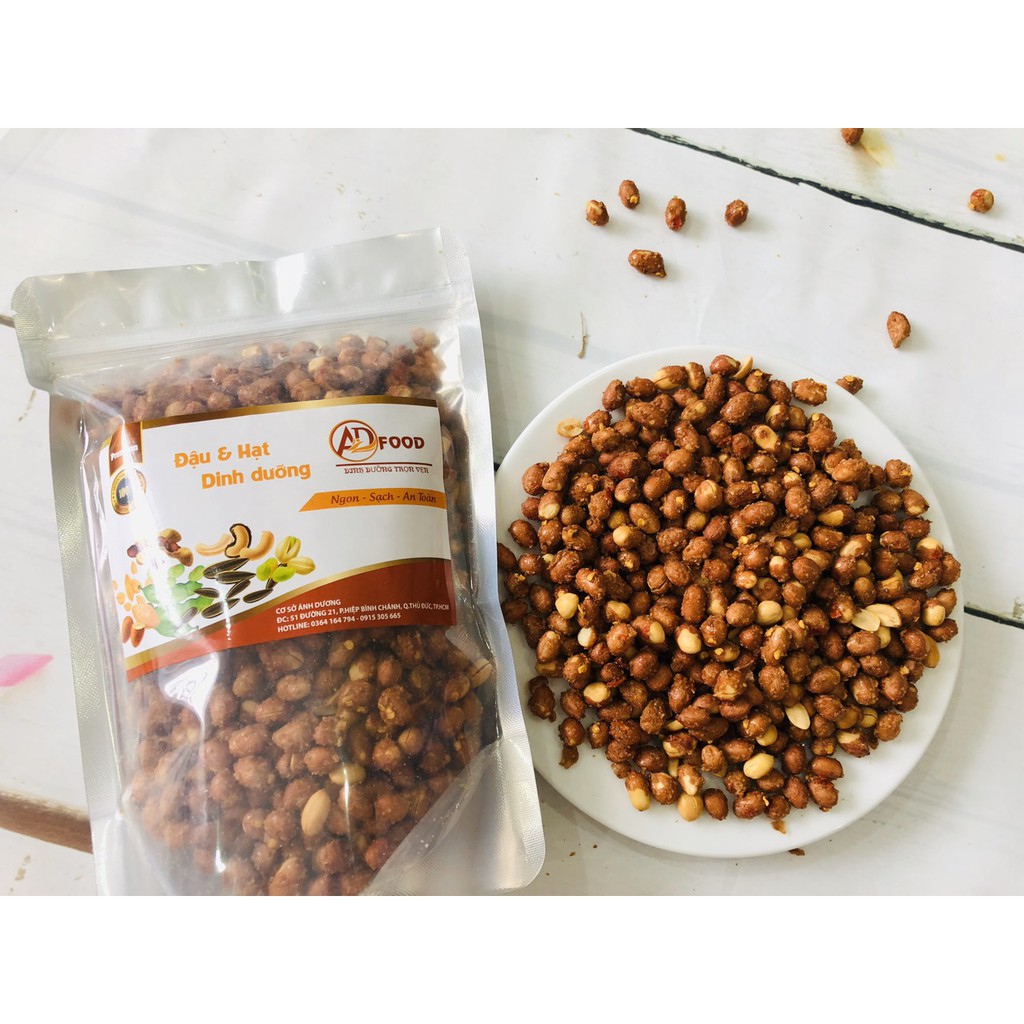 đậu phộng rang tỏi ớt loại ngon 500g