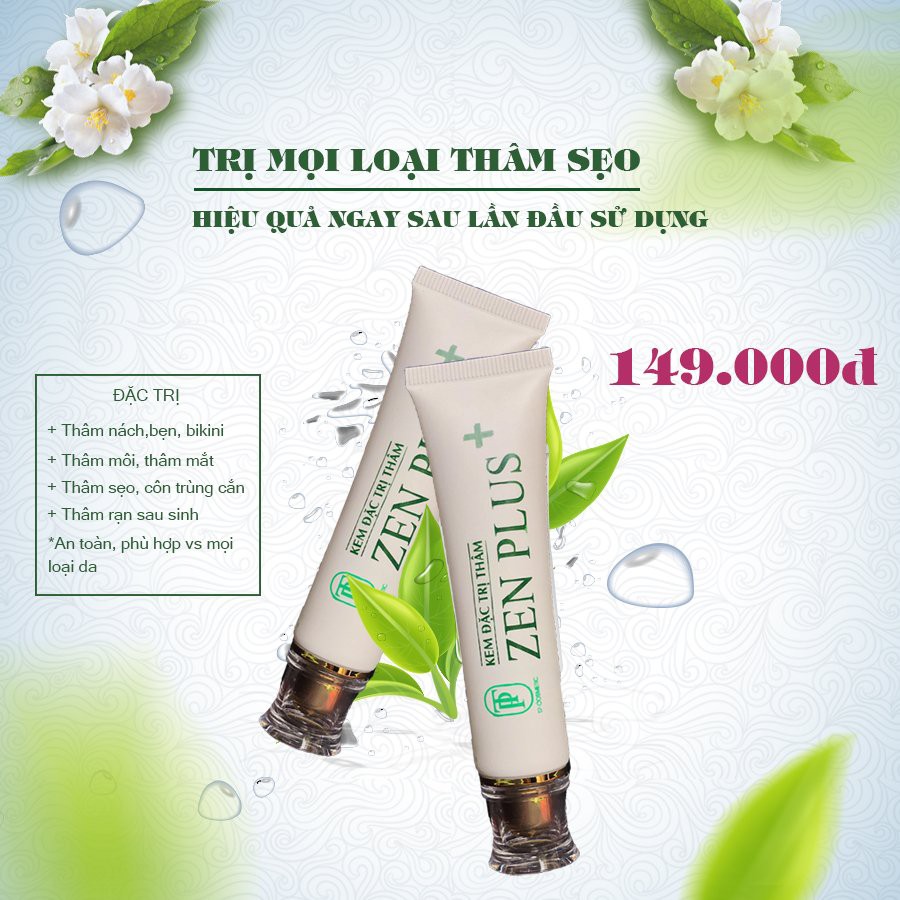 [Chính hãng] Kem thâm, sẹo Zenplus+ - Xua tan thâm, sẹo, nám an toàn - Mua 2 tặng 2 mặt nạ dưỡng da cao cấp | BigBuy360 - bigbuy360.vn