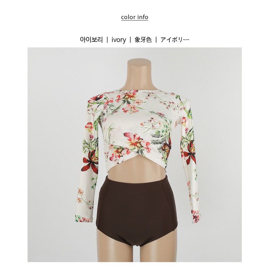 Bộ đồ bơi Bikini đi biển dành cho nữ 2 mảnh họa tiết hoa - Ảnh thật trải sàn | BigBuy360 - bigbuy360.vn