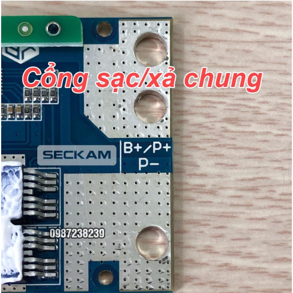 BMS LifePO4 4S 600A có cân bằng cho acquy xe máy