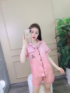 Bộ pijama lụa cộc
