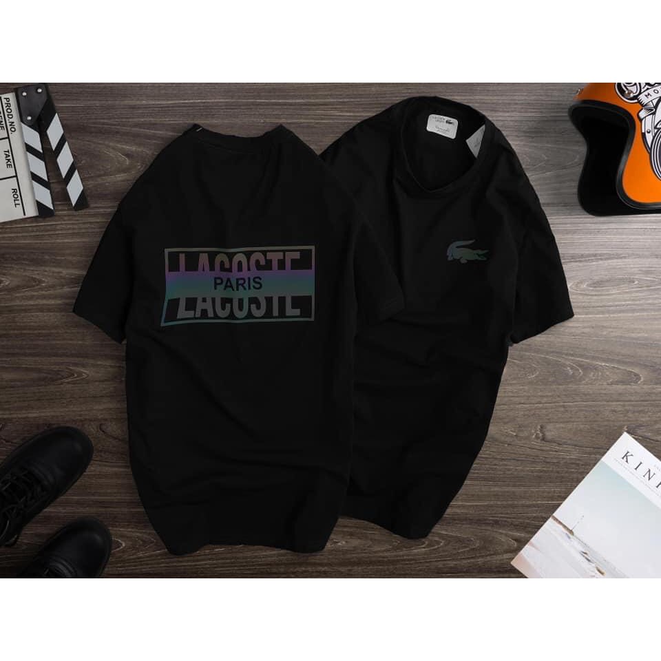 Áo thun lacoste phông cotton mát, thun nam nữ đẹp, áo unisex