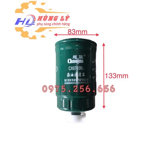 Lọc dầu CX0710B3 (F14) lọc tinh HM6T=TH8T lọc dầu ô tô phụ tùng Hùng Lỳ