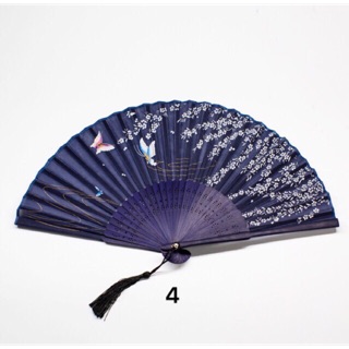 Quạt cổ trang, quạt xếp Thiên Đường