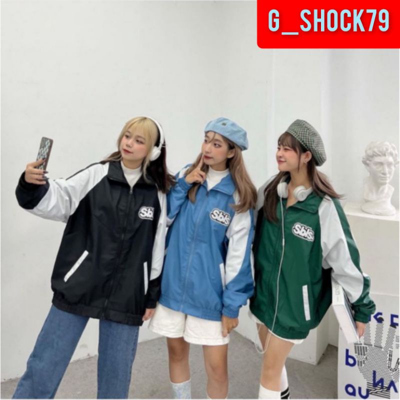 Áo Khoác Dù Sbls 2 Lớp Form Rộng Nam Nữ Unisex, Áo Gió Bomber Bóng Chày Chống Nắng Ulzzang